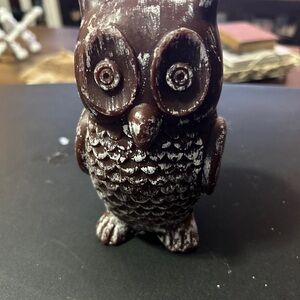 Brown Owl Figurine